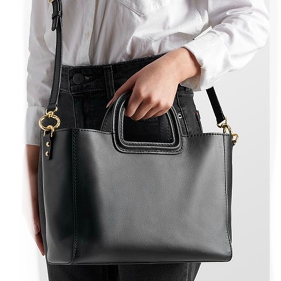 Naturalizer Bags Naturalizer Nwt Black Leather Mini Satchel Poshmark